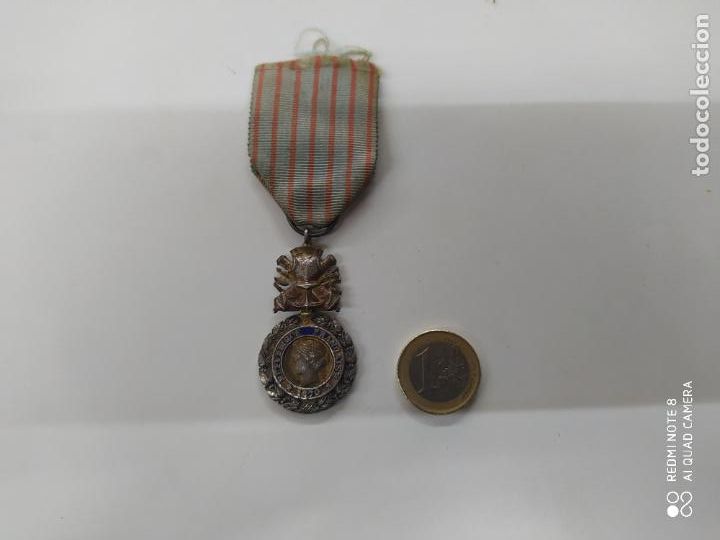 Militaria: ANTIGUA MEDALLA FRANCESA FRANCIA VALOR Y DISCIPLINA A&Ntilde;O 1870