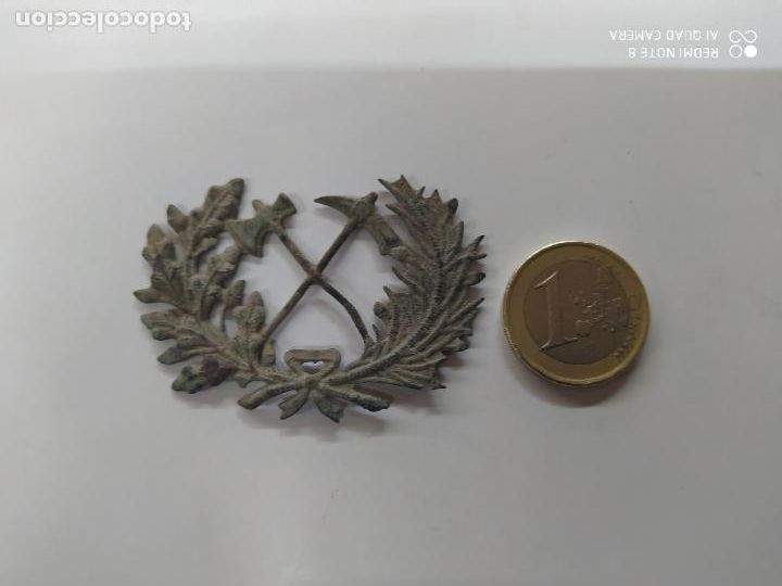 Militaria: RARO Y MUY ANTIGUO EMBLEMA FORESTAL AGENTE FORESTAL &iquest;?