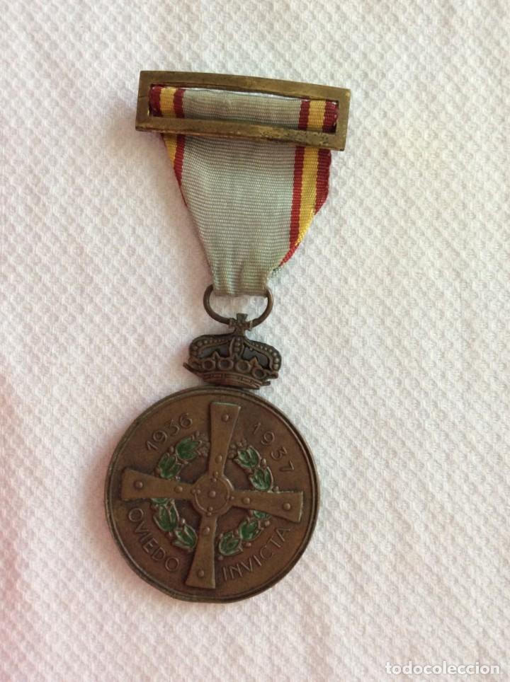 Militaria: MEDALLA DE LA DEFENSA DE OVIEDO