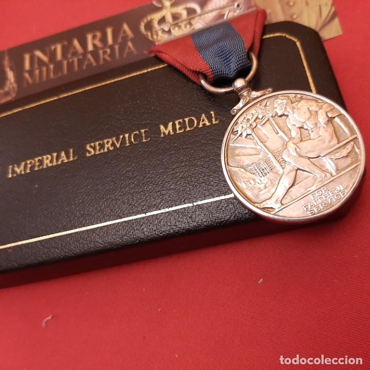 Militaria: Imperial service medal - Foto 3