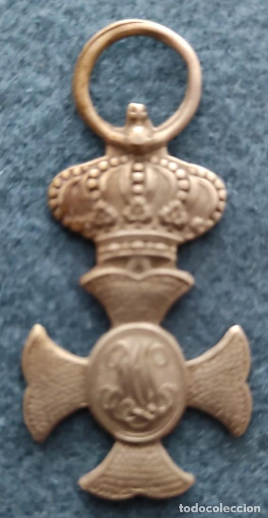 Militaria: CRUZ DE ISABEL MARIA LUISA PARA TROPA
