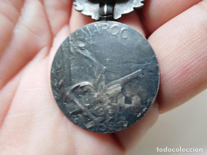 Militaria: FRANCIA. Medalla de la campaña de Marruecos con pasador Haut Guir Plata - Foto 6 - 248972500