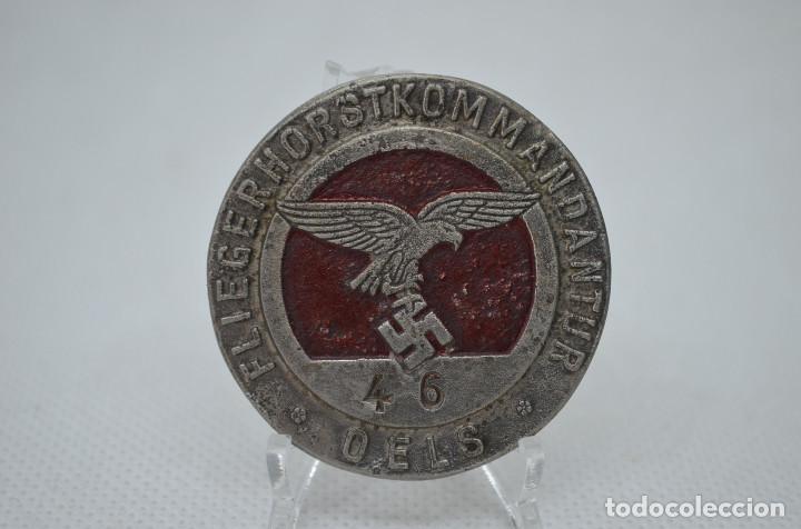 WWII GERMAN FLIEGERHORSTKOMMANDANTUR OELS BADGE (Militar - Reproducciones y Réplicas de Medallas )