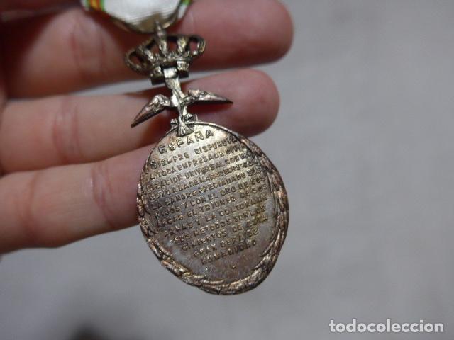 Militaria: Antigua medalla de la paz de marruecos de 1927, original, guerra de africa. - Foto 6 - 274817223