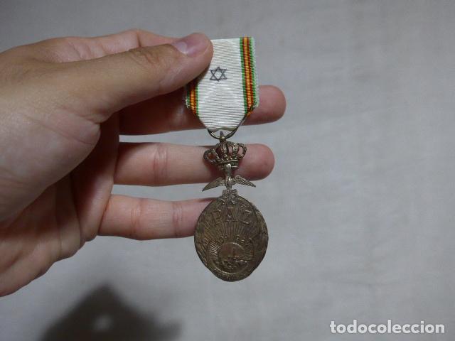Militaria: Antigua medalla de la paz de marruecos de 1927, original, guerra de africa. - Foto 1 - 274817223