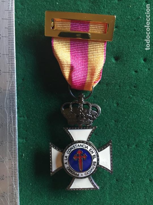 CRUZ CONSTANCIA 15 AÑOS (Militar - Medallas Españolas Originales )