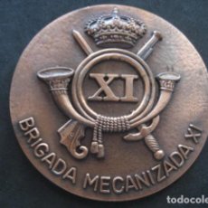 Militaria: MEDALLA BRONCE BRIGADA MECANIZADA XI INFANTERIA. Lote 290466793