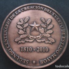 Militaria: MEDALLA BRONCE 2º CENTENARIO CREACION DEL CUERPO DE ESTADO MAYOR 1810 - 2010. Lote 290467653