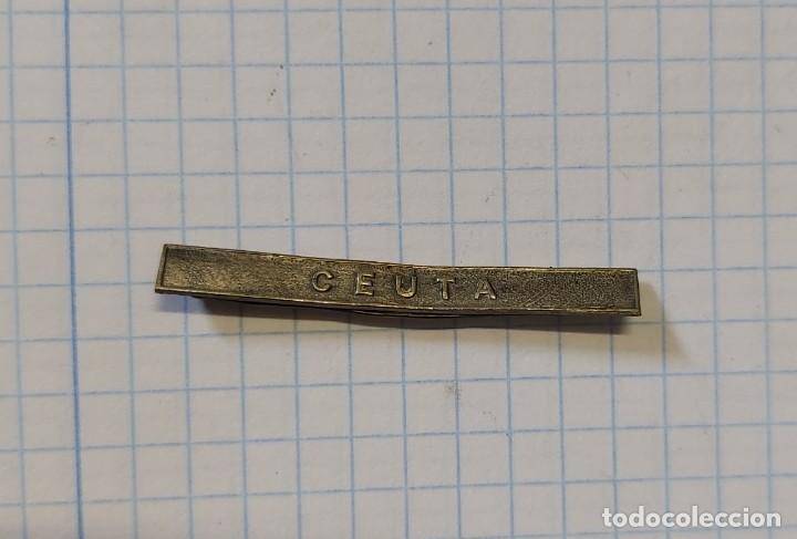 Militaria: Pasador Ceuta Plata - Foto 1