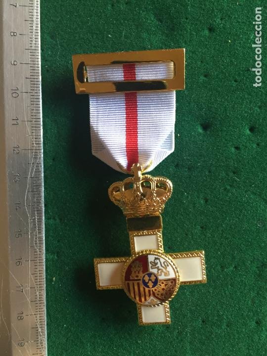 CRUZ BLANCA MERITO MILITAR ACTUAL (Militar - Medallas Españolas Originales )