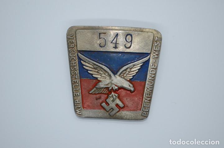 WWII THE GERMAN BADGE VERSUCHSSTELLE PEENEMUNDE - WEST (Militar - Reproducciones y Réplicas de Medallas )