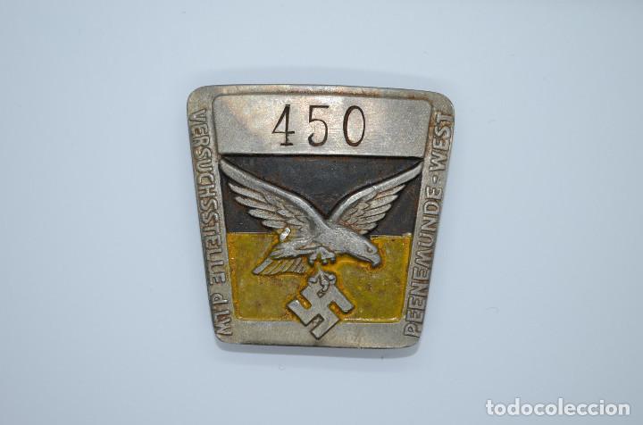 WWII THE GERMAN BADGE VERSUCHSSTELLE PEENEMUNDE - WEST (Militar - Reproducciones y Réplicas de Medallas )