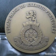 Militaria: MEDALLA BRONCE ESTADO MAYOR DO EXERCITO PORTUGUES 1982. Lote 306344478