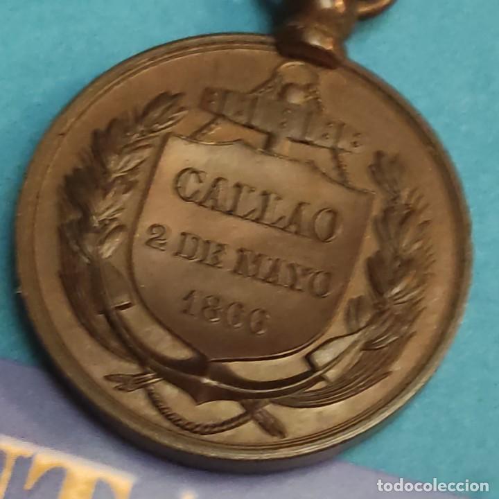 Militaria: Medalla del Callao 1866 - Foto 5