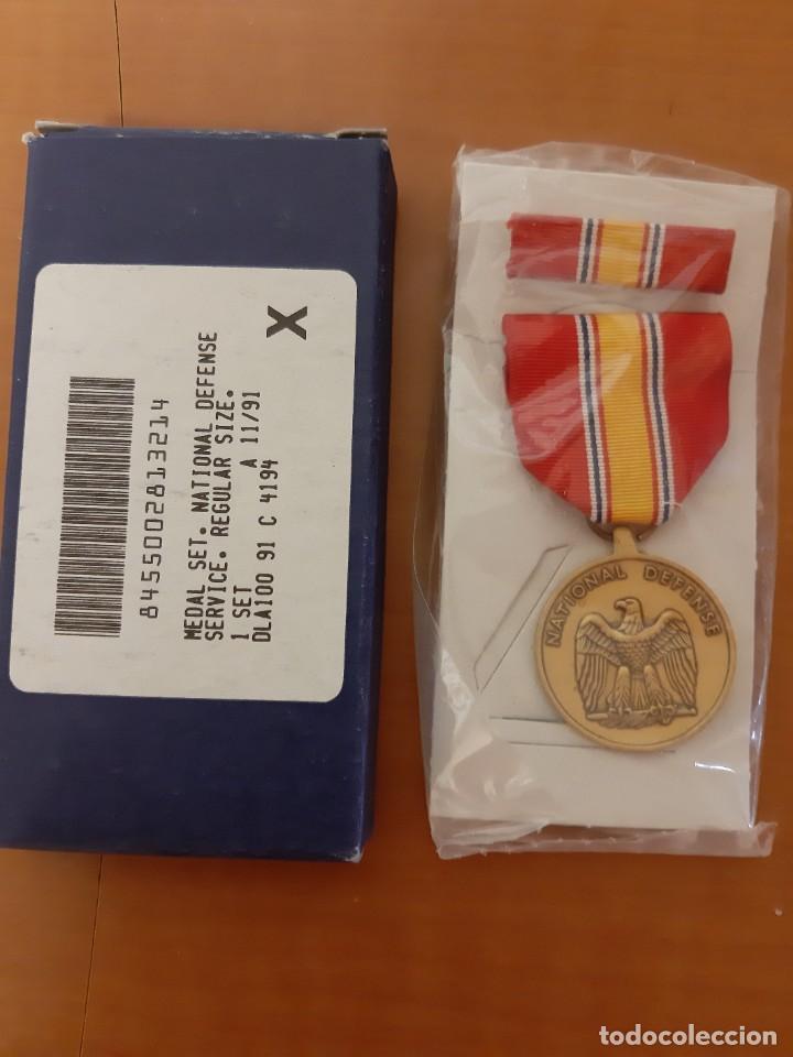 Militaria: ESTADOS UNIDOS. MEDALLA DEFENSA NACIONAL. EN SU CAJA