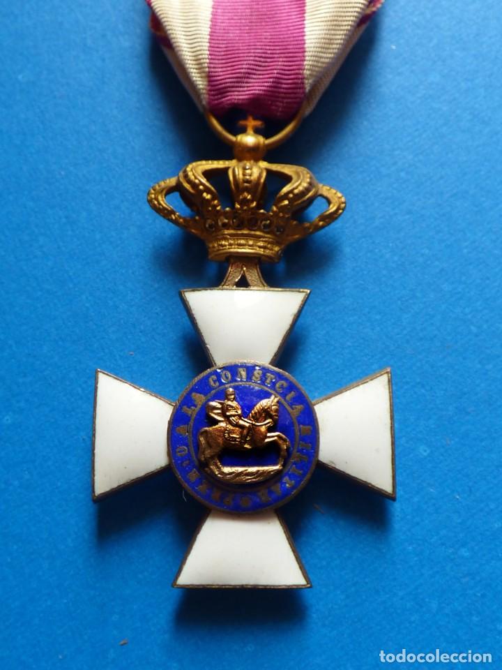 Militaria: CRUZ DE LA REAL ORDEN DE SAN HERMENEGILDO. &Eacute;POCA ALFONSO XIII