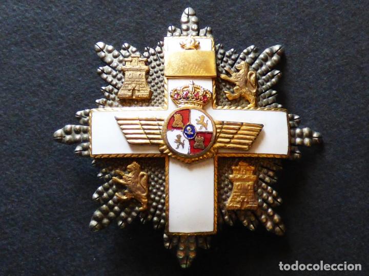 Military Antiques: PLACA AL M&Eacute;RITO MILITAR AERON&Aacute;UTICO. TEMPRANA &Eacute;POCA DEL REY JUAN CARLOS I