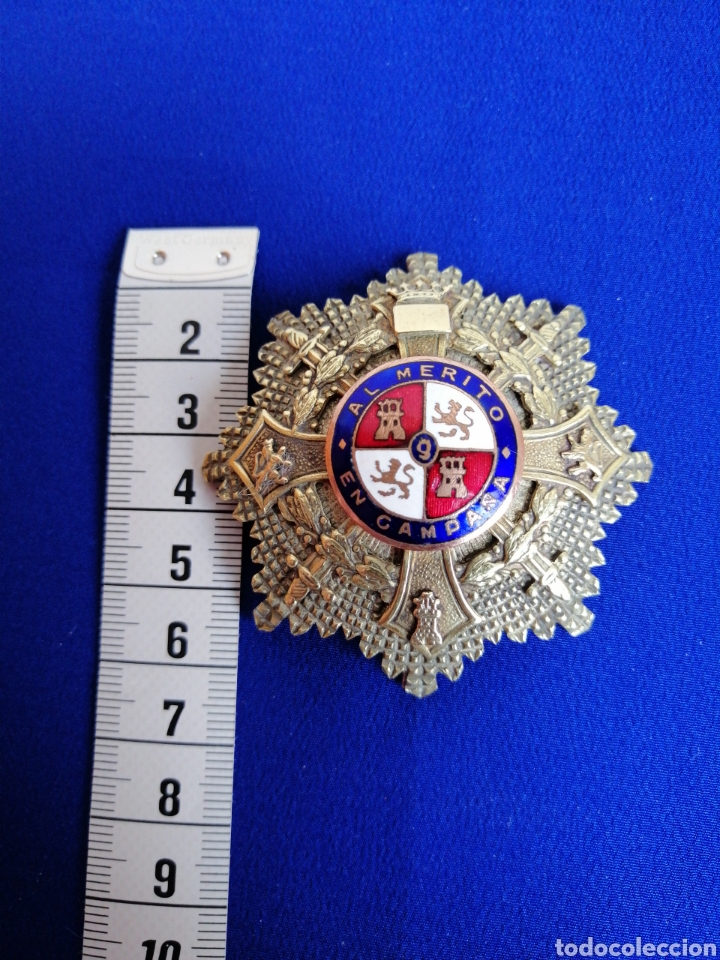 Militaria: PLACA AL M&Eacute;RITO EN CAMPA&Ntilde;A - Foto 6