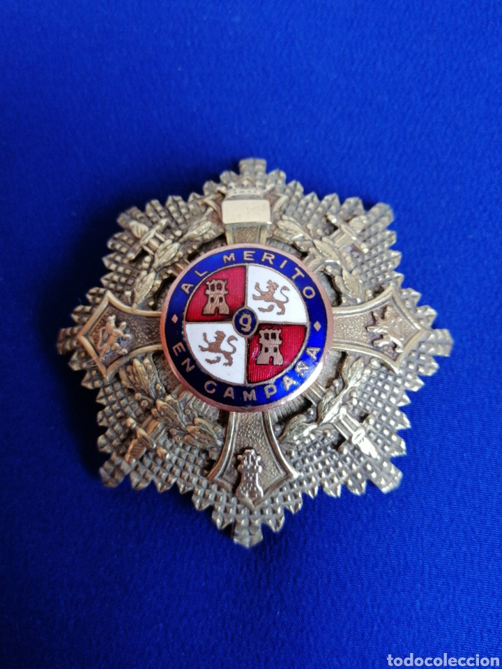 Militaria: PLACA AL M&Eacute;RITO EN CAMPA&Ntilde;A - Foto 1