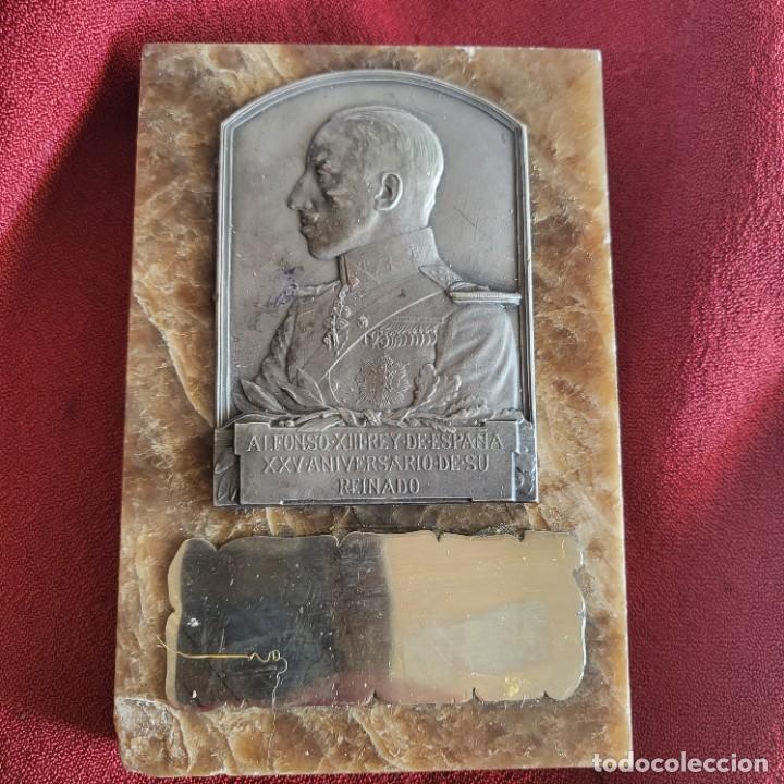 Militaria: Placa de Alfonso 13 - Foto 1