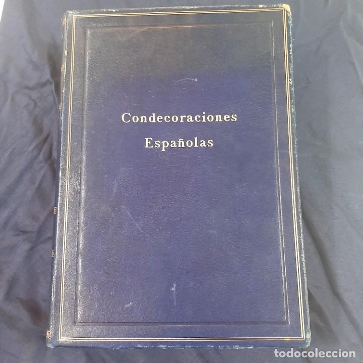 Militaria: Libro Condecoraciones Espa&ntilde;olas - Foto 1