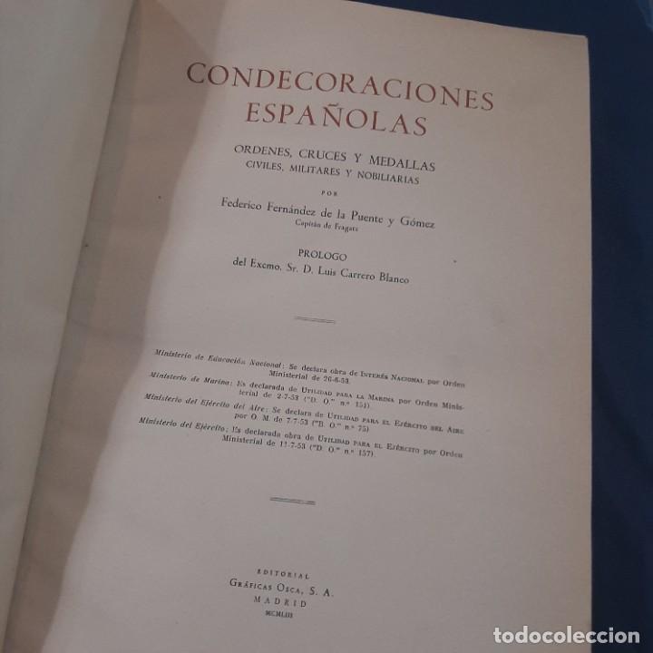 Militaria: Libro Condecoraciones Espa&ntilde;olas - Foto 3