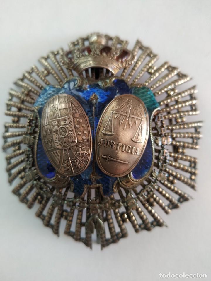 Militaria: placa justicia - Foto 2