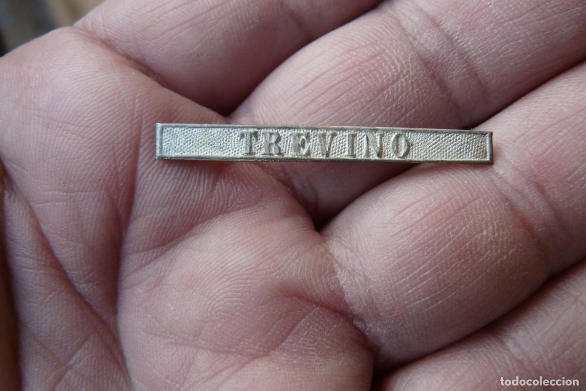Militaria: PASADOR MEDALLA TREVI&Ntilde;O GUERRA CARLISTA