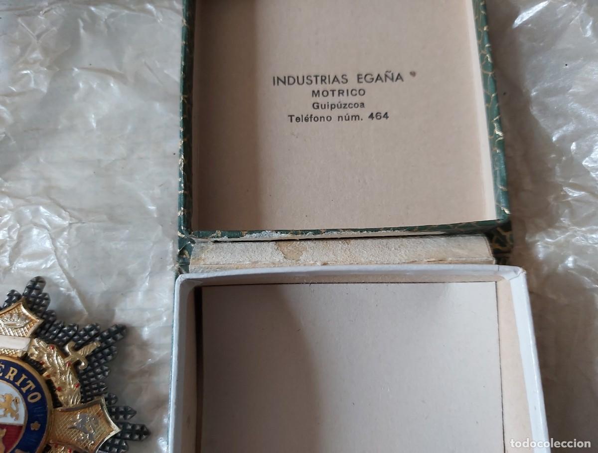 Militaria: Placa de guerra en caja - Foto 3