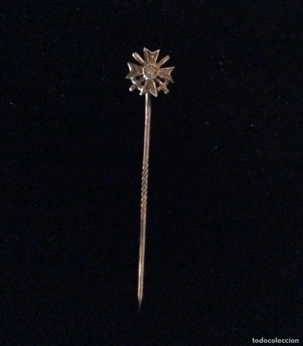 Militaria: ALFILER STICKPIN KVK 2&ordf; CLASE CON ESPADAS.II GUERRA MUNDIAL.III REICH.