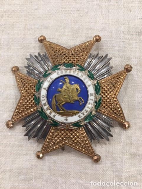 Militaria: PLACA DE LA ORDEN DE SAN HERMENEGILDO