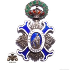 Militaria: ENCOMIENDA DE LA ORDEN AL MÉRITO CIVIL 1926 - 1931. ALFONSO XIII. PRIMER MODELO.. Lote 401888944