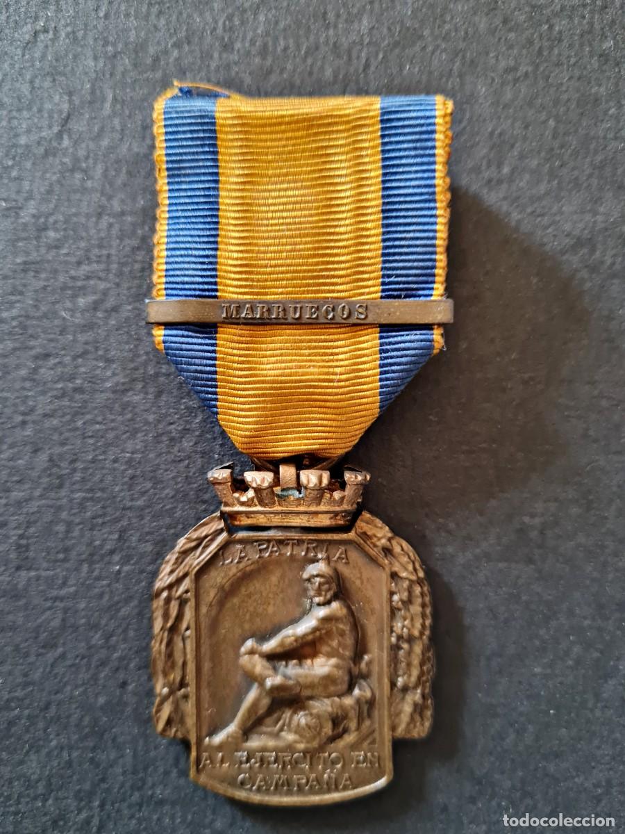 Militaria: CAMPA&Ntilde;AS. MEDALLA REP&Uacute;BLICA. LA PATRIA AL EJ&Eacute;RCITO EN CAMPA&Ntilde;A. 1931