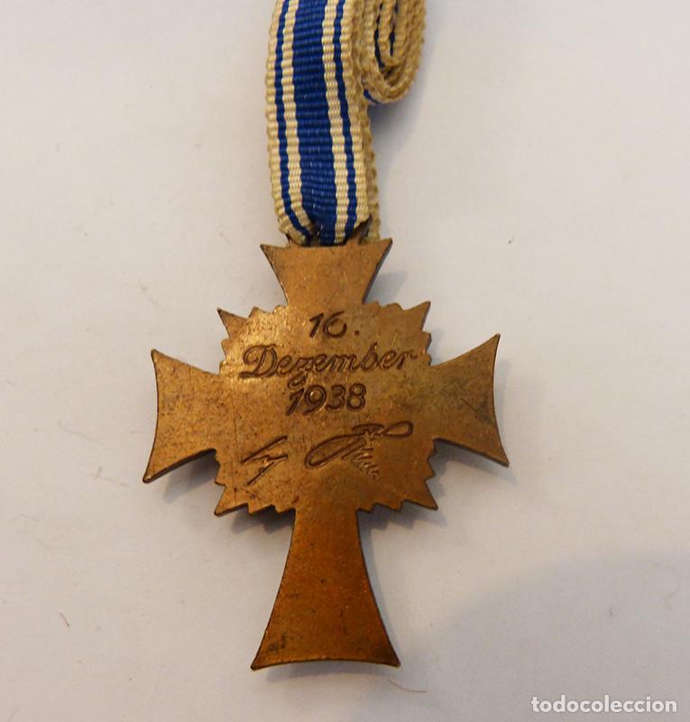 Militaria: Cruz de la madre versi&oacute;n bronce - Foto 3
