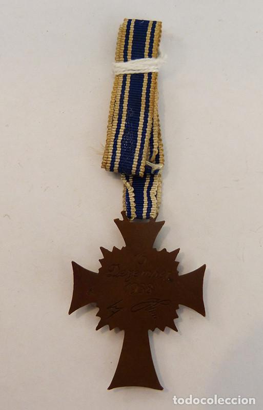 Militaria: Cruz de la madre versi&oacute;n bronce - Foto 2