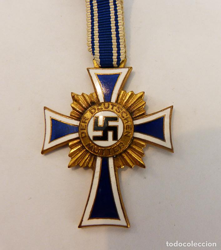 Militaria: Cruz de la madre versi&oacute;n oro - Foto 3