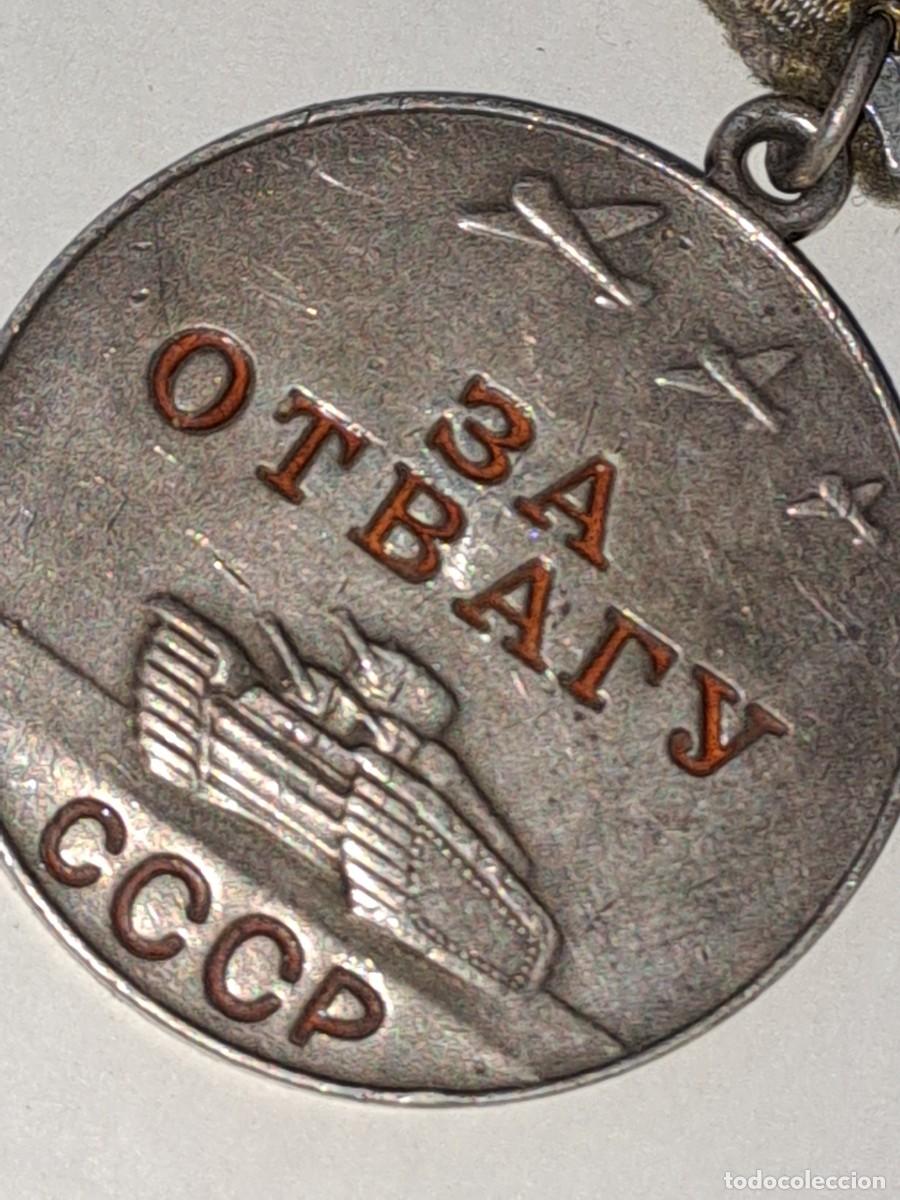 Militaria: Medalla al valor sovi&eacute;tica - Foto 3