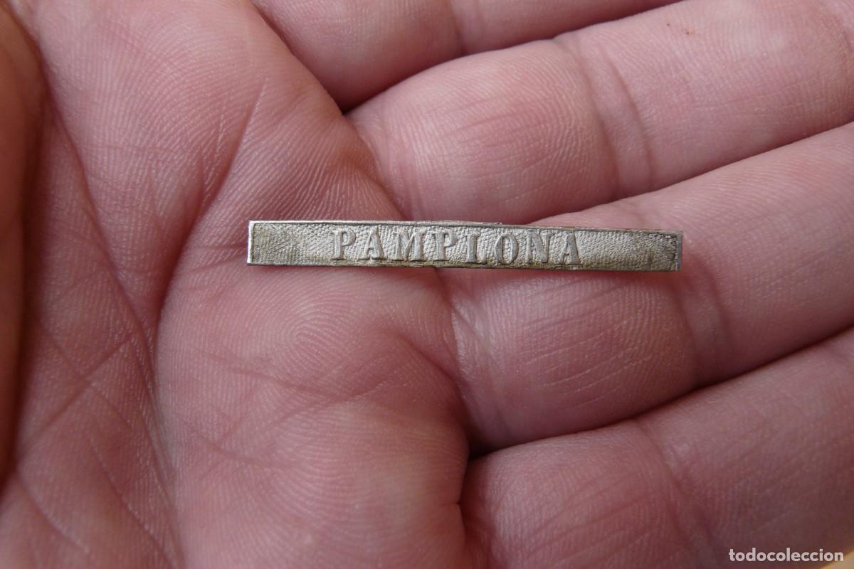 Militaria: ANTIGUO PASADOR MEDALLA PAMPLONA GUERRA CARLISTA