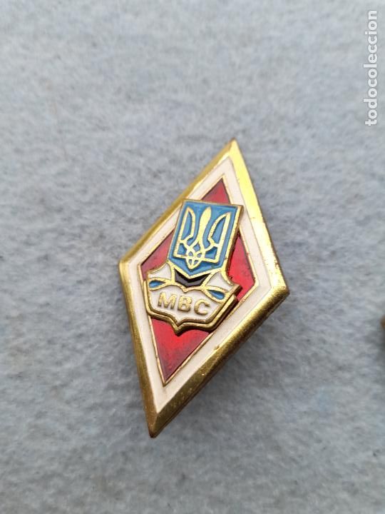 Militaria: Pareja de Rombos. Ejercito de Ucrania. - Foto 4