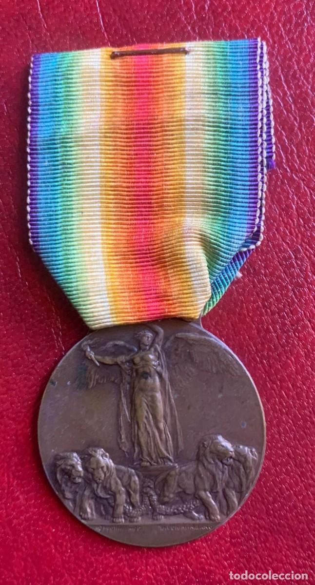 Militaria: Italia Medalla Interaliada 1914 - 1918
