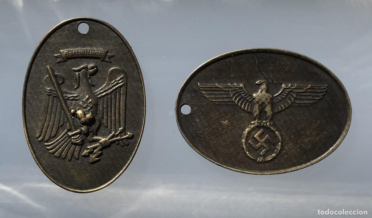 Militaria: Placas Gestapo - Foto 1