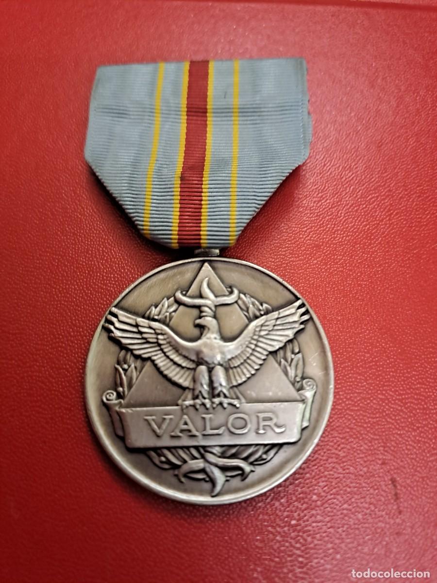 Militaria: Medalla de valor EEUU - Foto 2