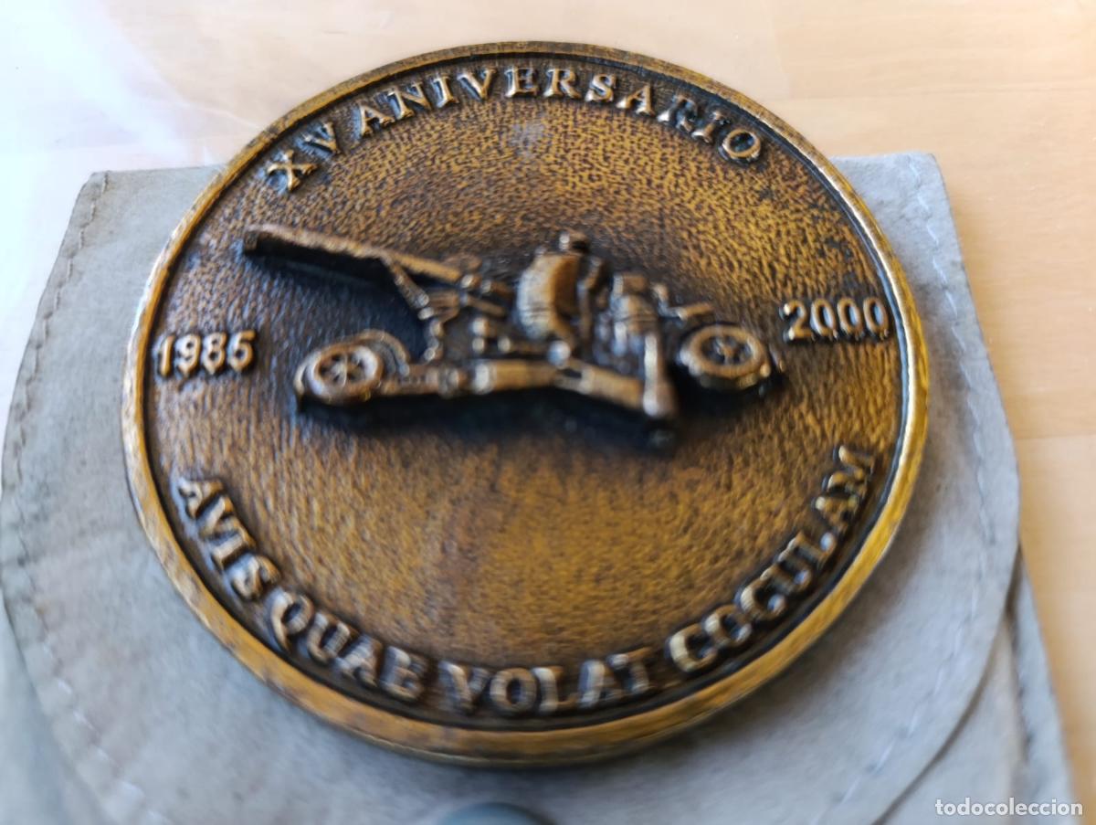 Militaria: MEDALLA CONMEMORATIVA XV&ordm; ANIVERSARIO GAAAL VII (Grupo Artiller&iacute;a Antia&eacute;rea Ligera). 1985-2000.
