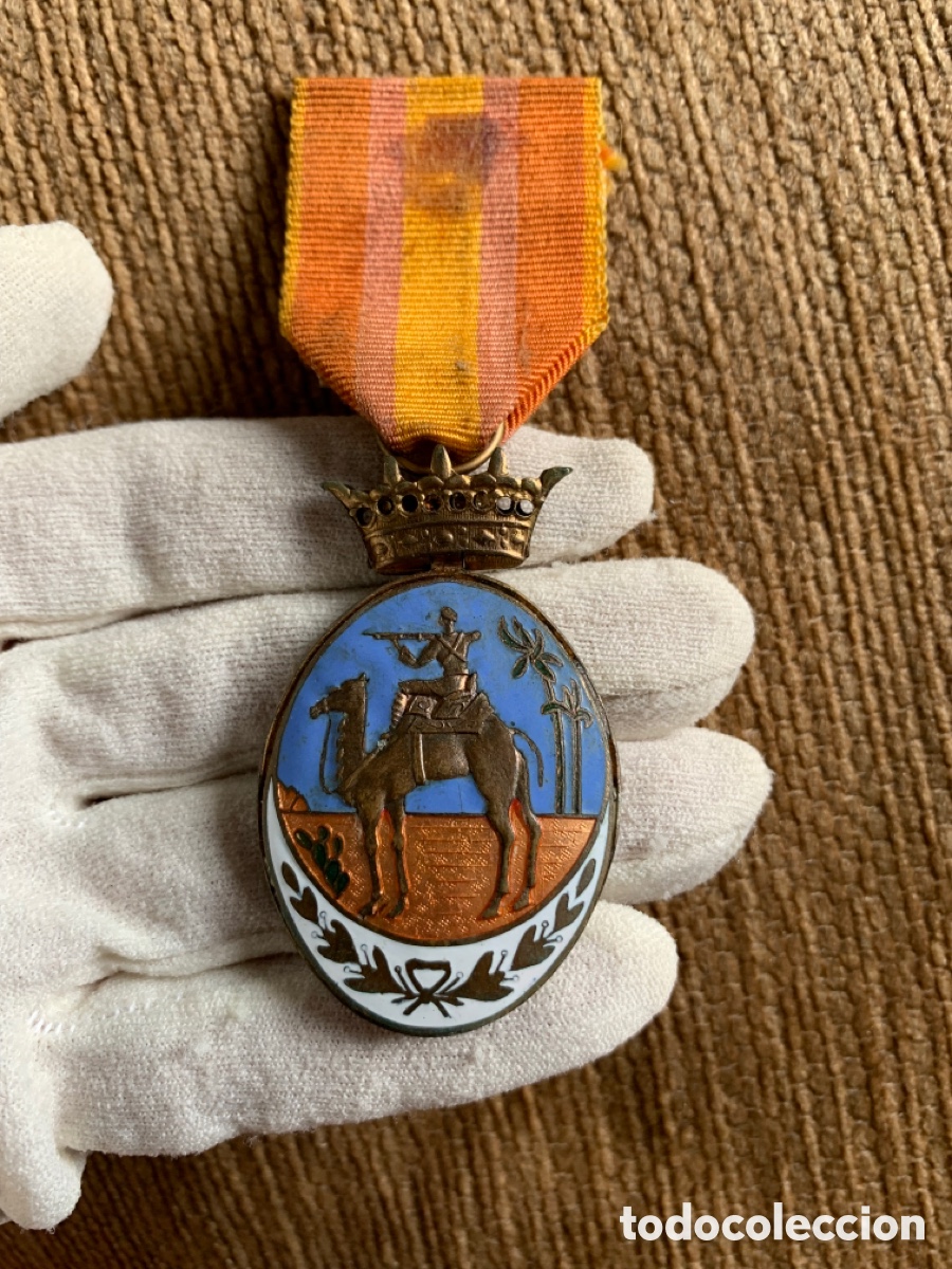 Militaria: ANTIGUA MEDALLA IFNI SAHARA CAMPA&Ntilde;A 1958 PARA JEFES Y OFICIALES