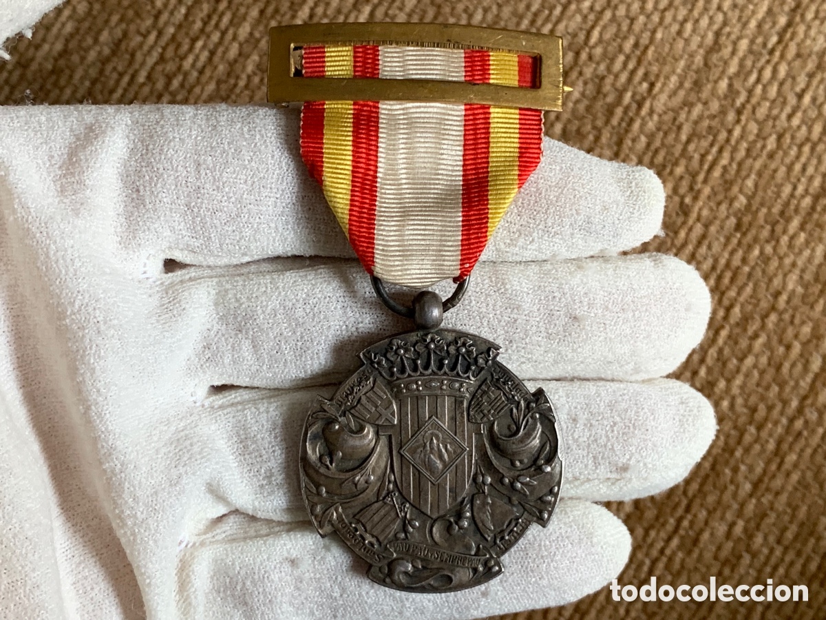 Militaria: ANTIGUA MEDALLA CENTENARIO DEL BRUCH CATEGORIA PLATA - CASTELLS