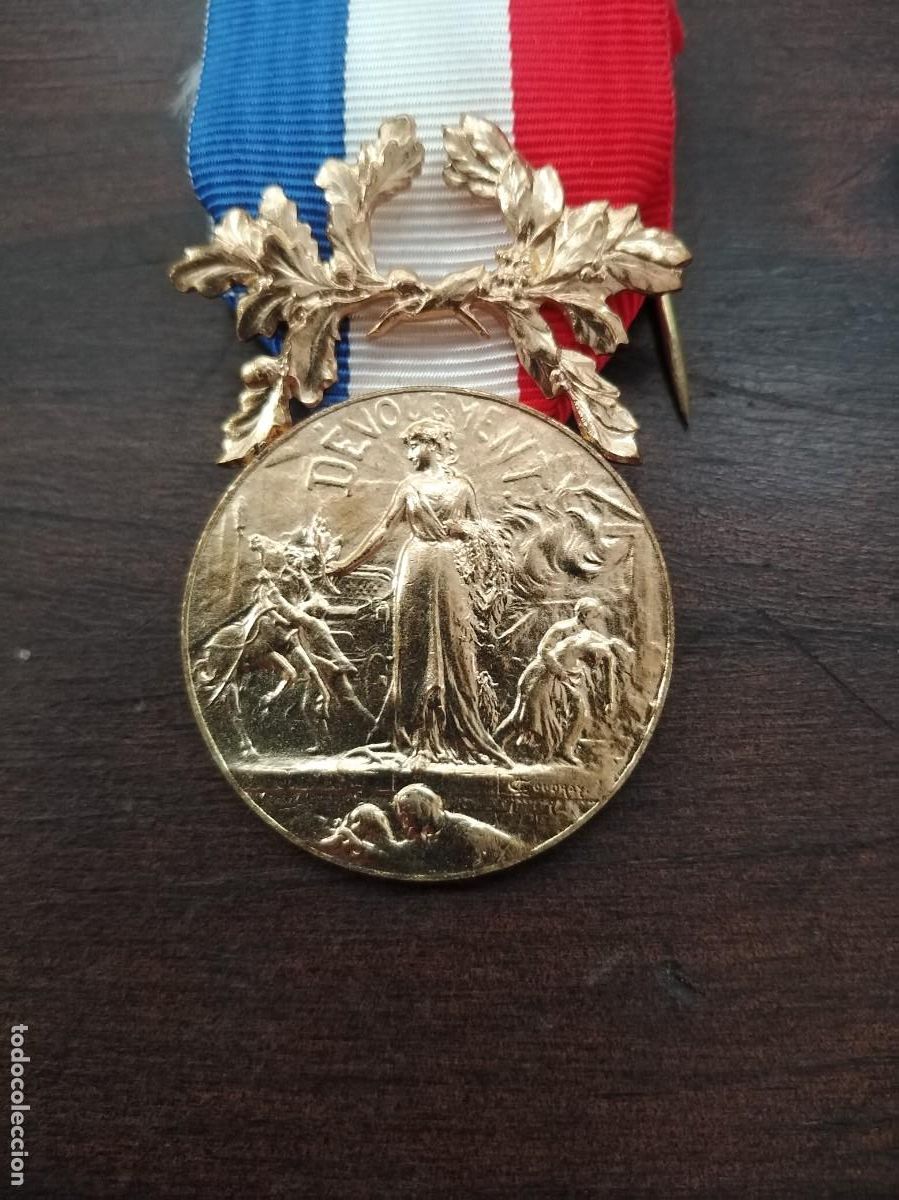 Militaria: Medalla francesa. Original. - Foto 2