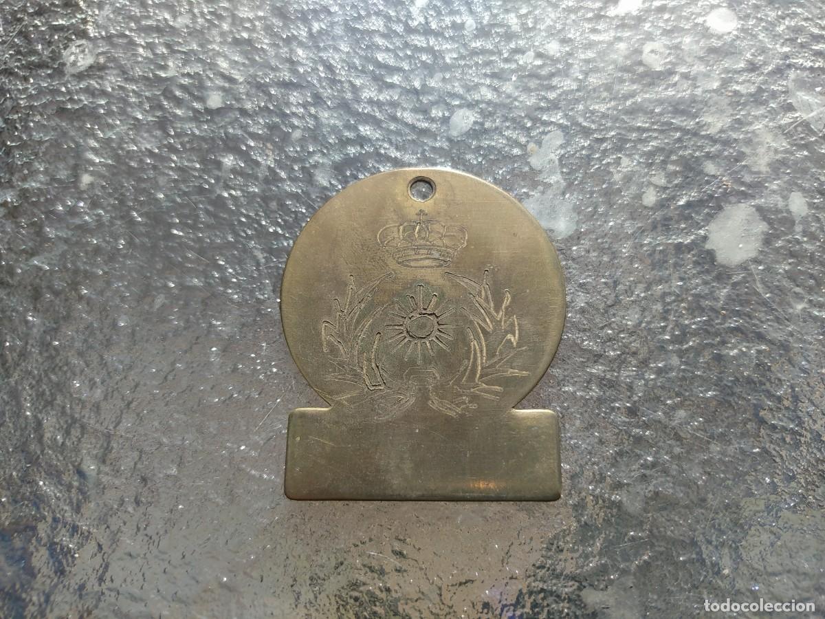Militaria: Placa de intendencia - Foto 1