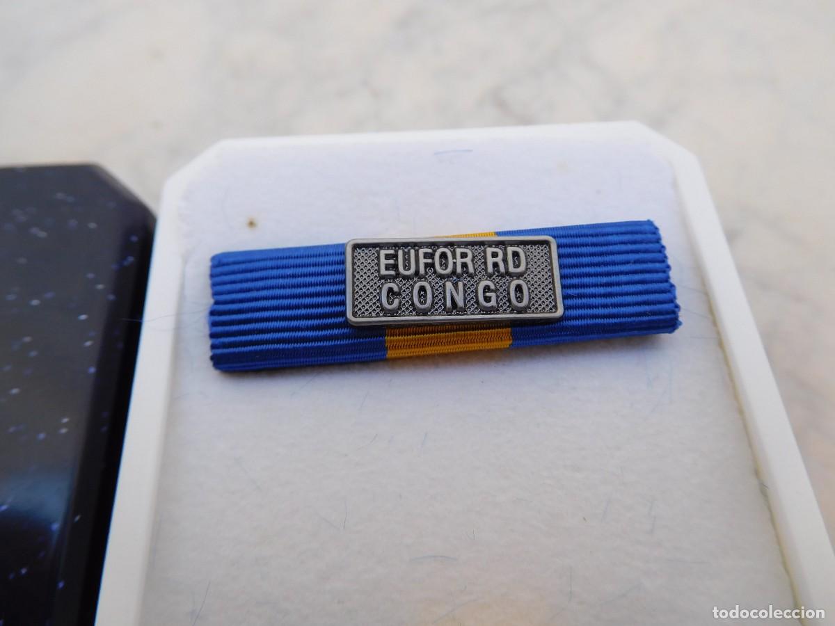 Militaria: Medalla de la U.E. EUFOR RD CONGO Con caja - Foto 4