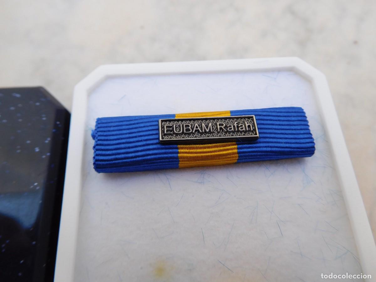Militaria: Medalla de la U.E. EUBAM RAFAH Con caja - Foto 4