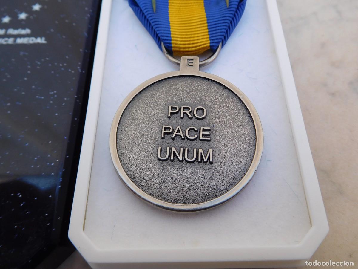 Militaria: Medalla de la U.E. EUBAM RAFAH Con caja - Foto 5